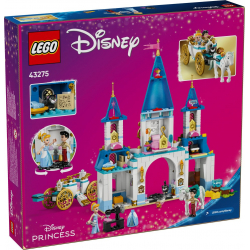 Klocki LEGO 43275 Zamek Kopciuszka i kareta DISNEY